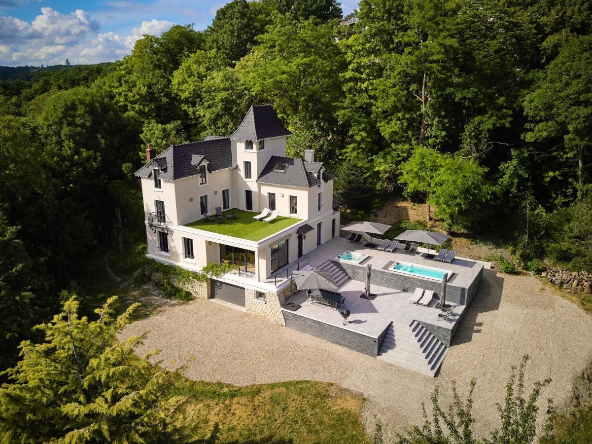 La Villa Aubin Belle Demeure Avec Vue Sur Paris Montmorency Kültér fotó