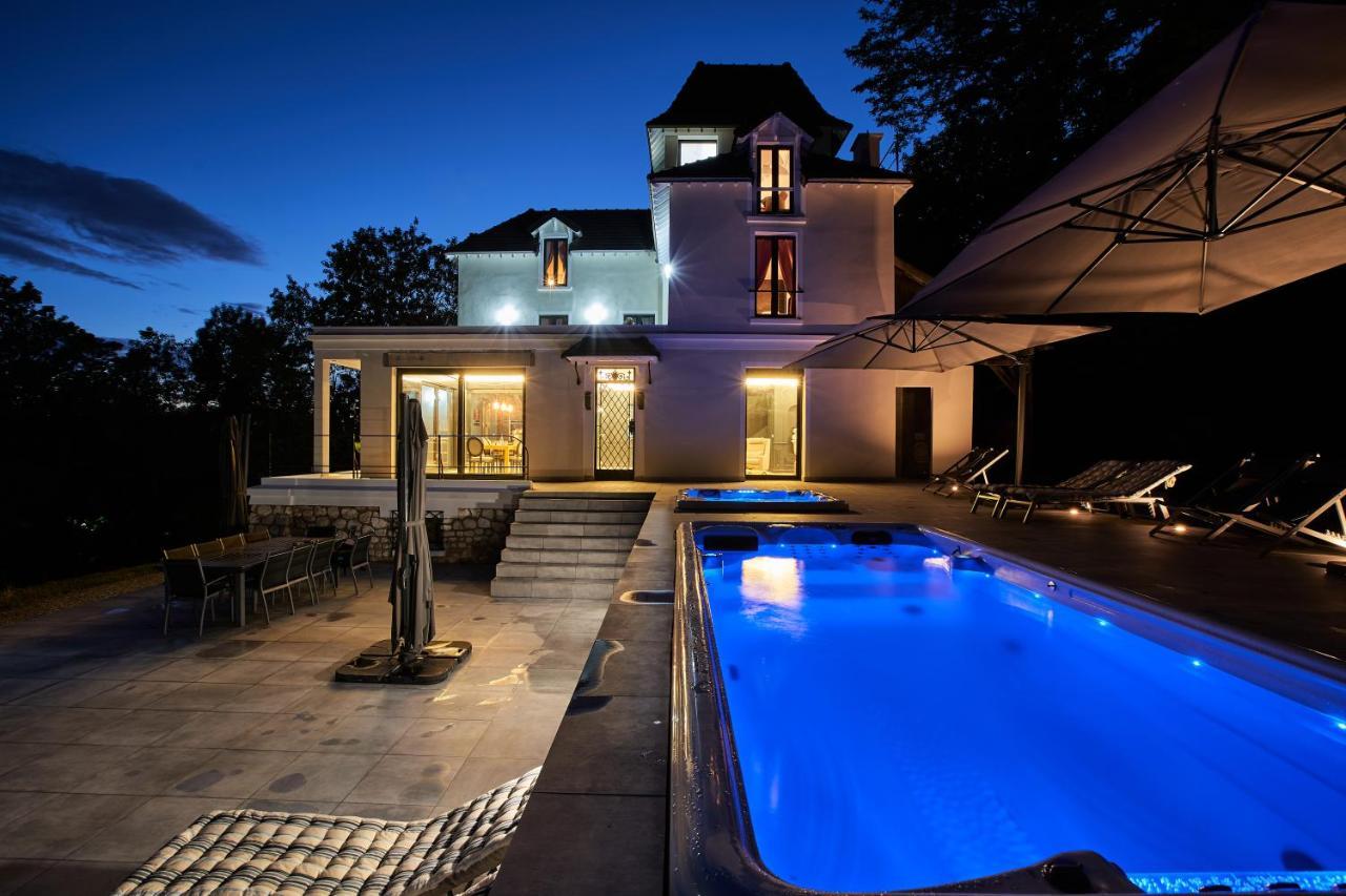 La Villa Aubin Belle Demeure Avec Vue Sur Paris Montmorency Kültér fotó